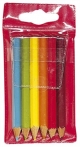 Loot Bag Filler - 6 Half Colour Pencils